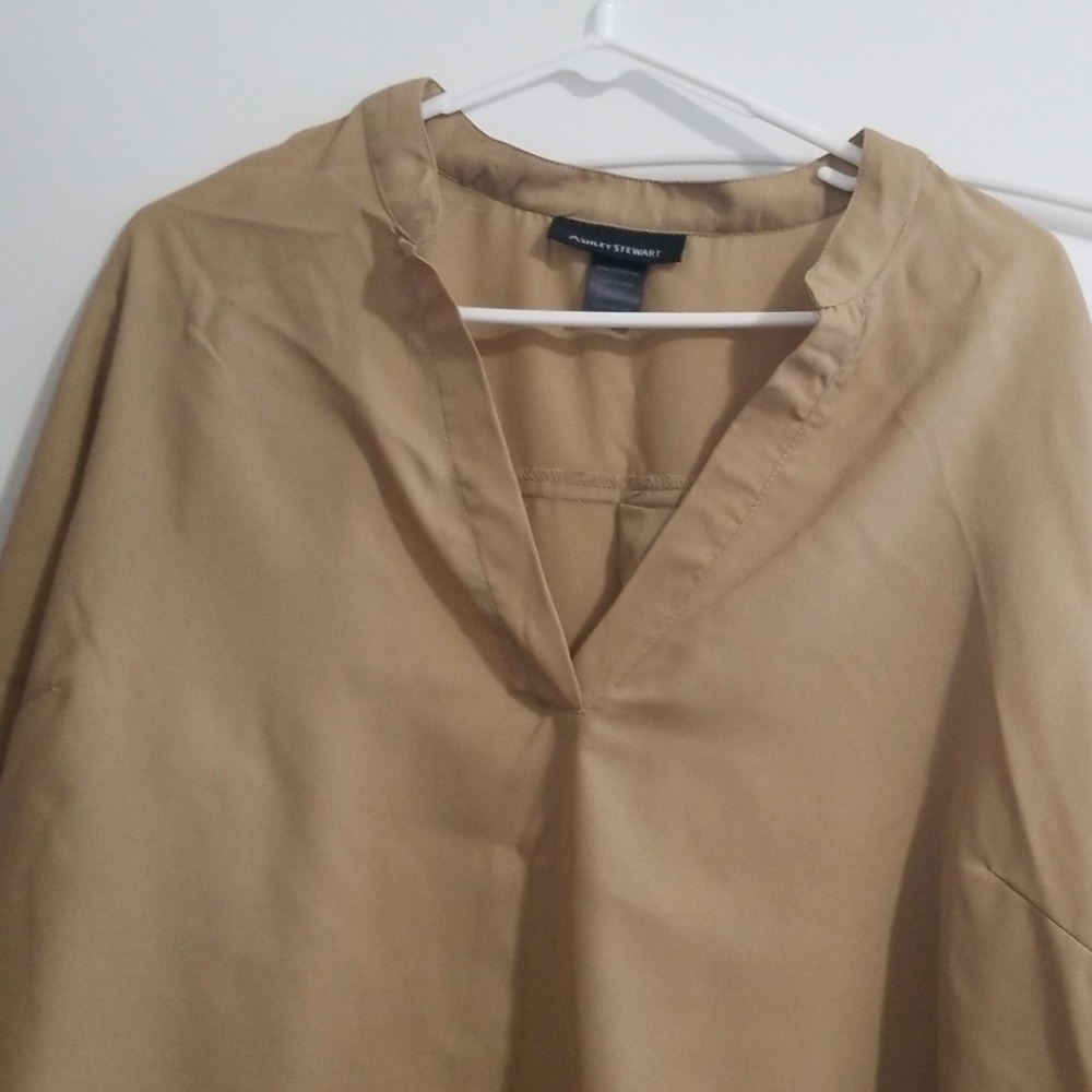 Tan blouse
